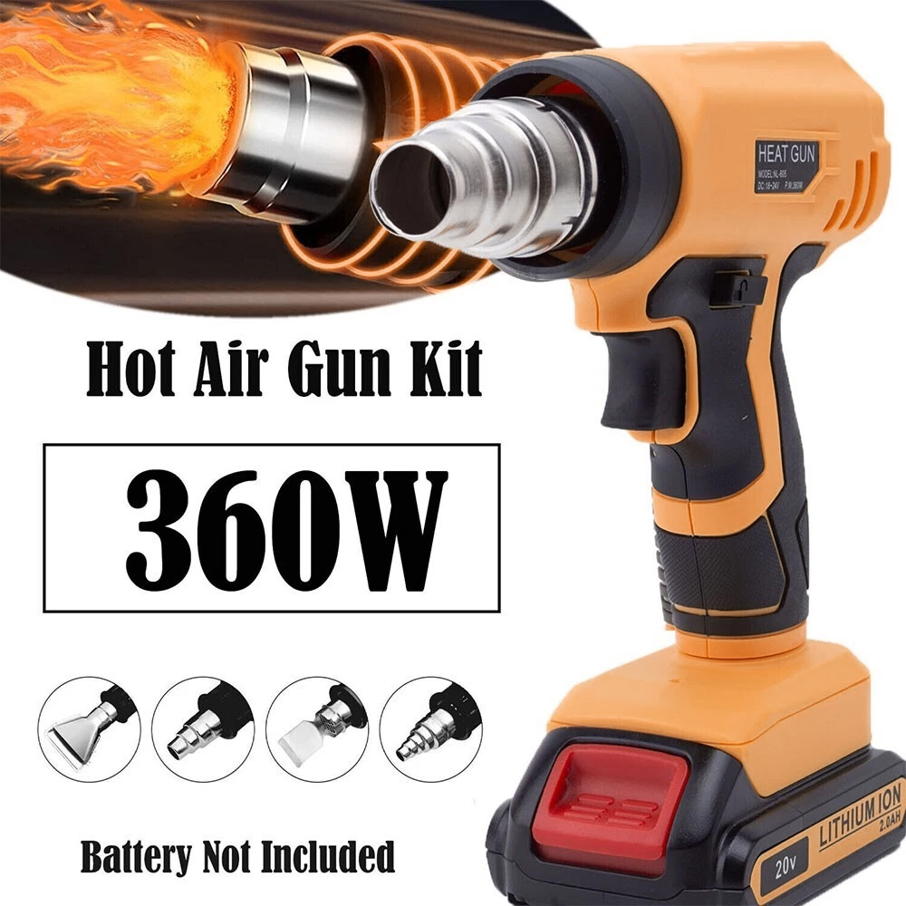Cordless Heat Gun For Shrink Tubing - Pistola de Calor Sem Fio para