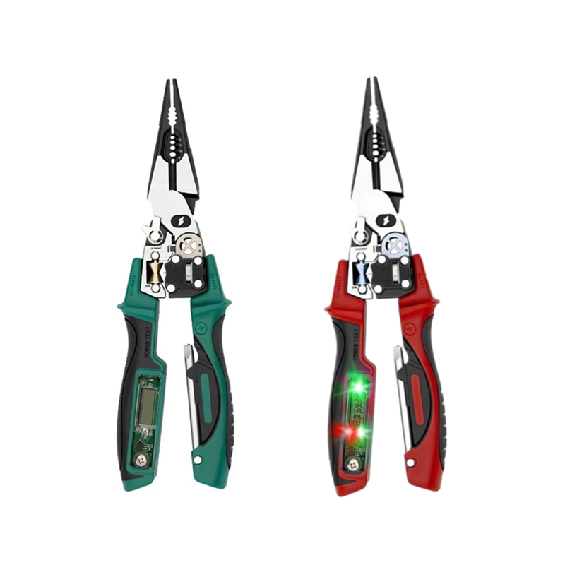 Automatic Wire Stripper Cutter - Alicate de Eletricista com Testador de