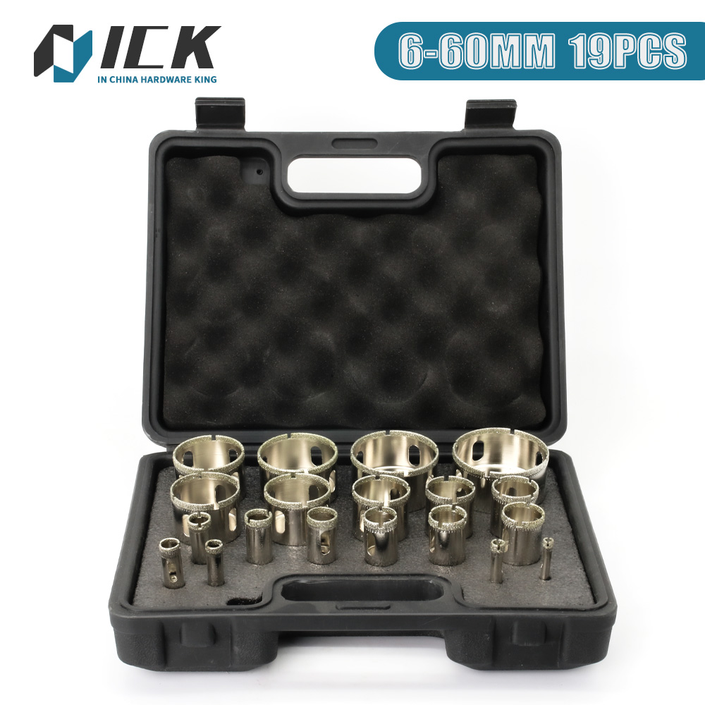 Reciprocating Saw Attachment Drill - Conjunto de brocas revestidas de diamante,