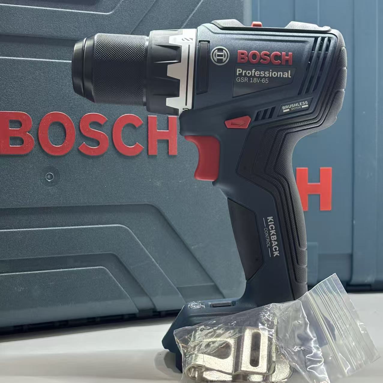 Brushless Cordless Electric Drill 18V - Furadeira Sem Fio Bosch GSR 18V-65,