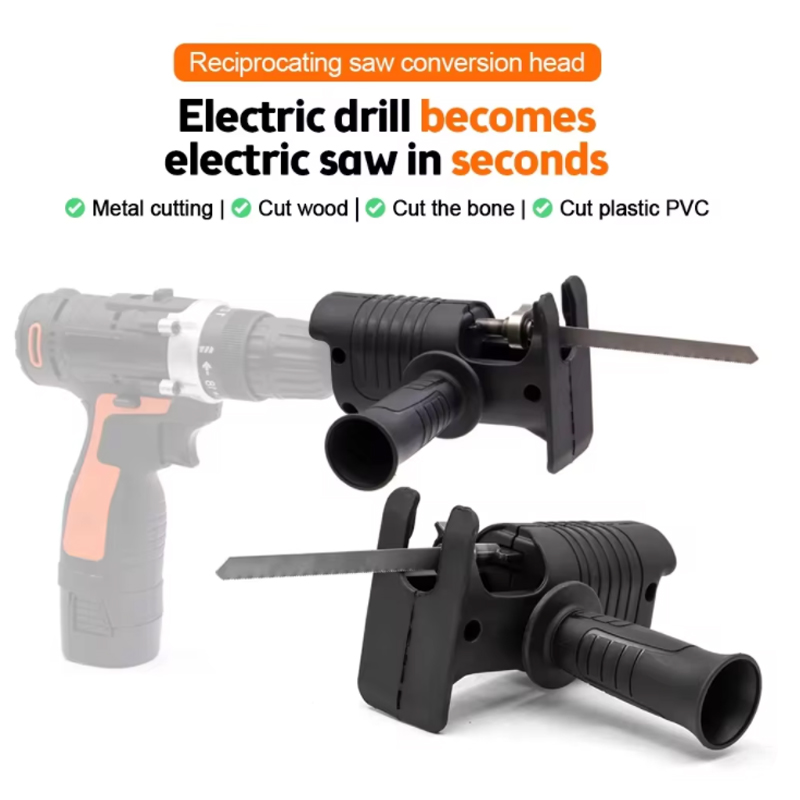 Adaptador de Serra Elétrica Po - Reciprocating Saw Attachment Drill avaliação e preço