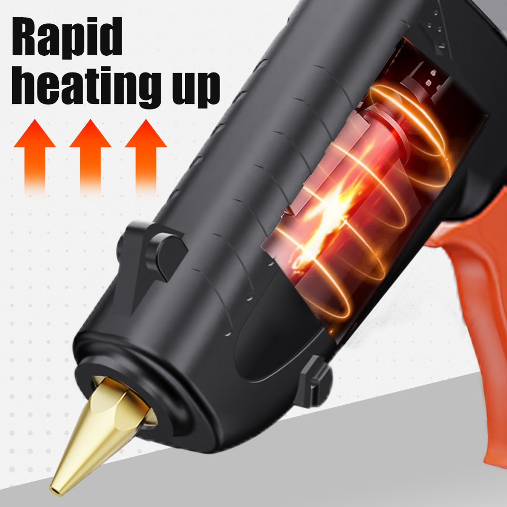 Pistola de Cola Quente 150W, B - Hot Melt Glue Gun Cordless avaliação e preço