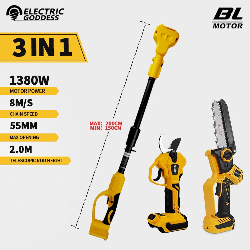 Sem escova 6 Polegada motosser - Mini Electric Chainsaw 6 Inch avaliação e preço