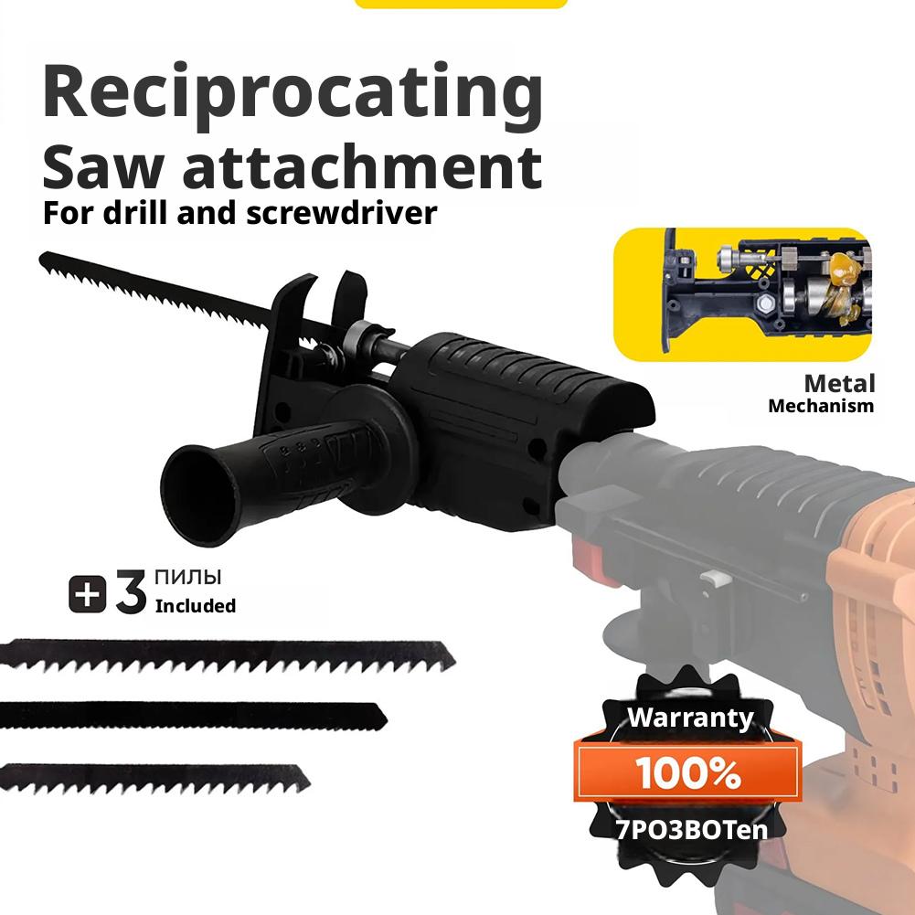 Adaptador de Serra Sabre para  - Reciprocating Saw Attachment Drill avaliação e preço