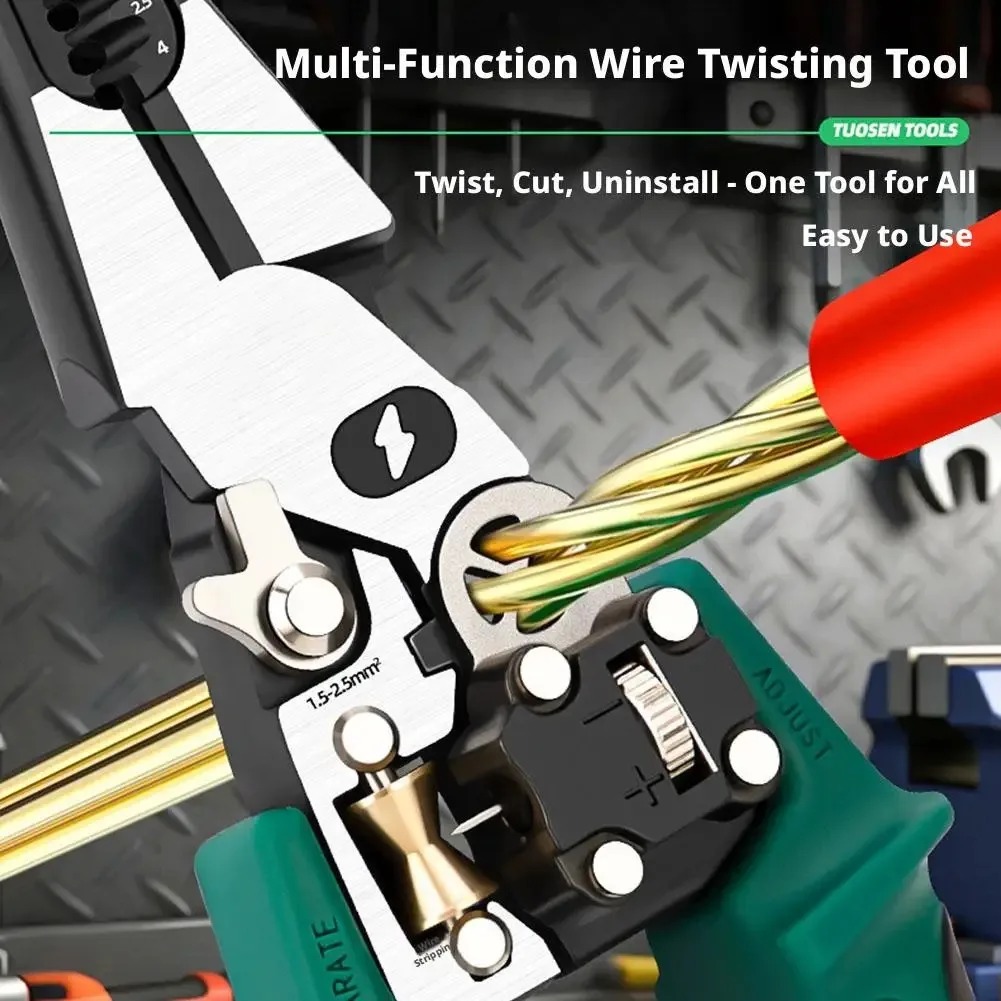 Alicate de Eletricista com Tes - Automatic Wire Stripper Cutter avaliação e preço