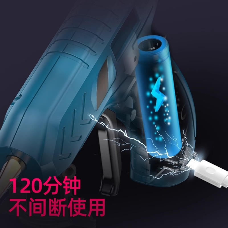 Pistola de cola quente sem fio - Hot Melt Glue Gun Cordless avaliação e preço