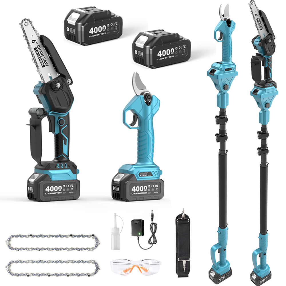 Podador de Galhos Sem Fio 3 em - Mini Electric Chainsaw 6 Inch avaliação e preço