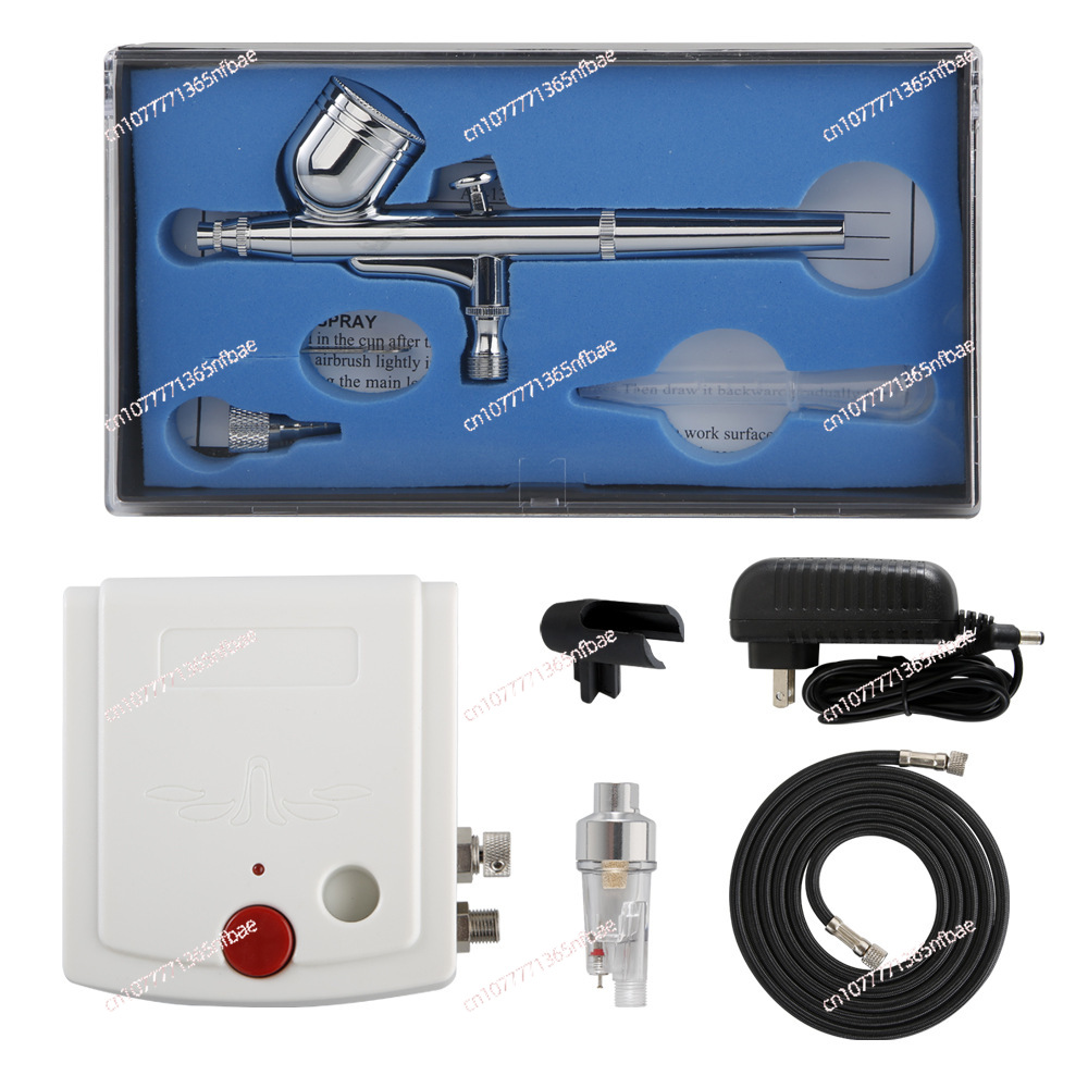 Kit de Compressor de Ar Mini c - Airbrush Kit With Mini Compressor avaliação e preço