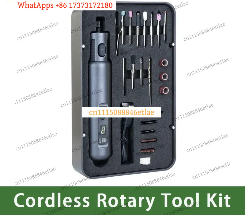 Kit de Ferramenta Rotativa Sem - Cordless Rotary Tool Kit Accessories avaliação e preço